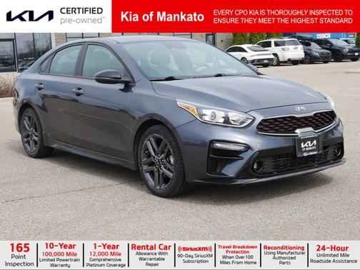Gravity Gray 2021 Kia Forte GT-Line