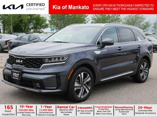 Platinum Graphite 2024 Kia Sorento Hybrid EX