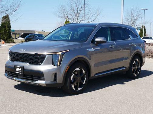 Volcanic Sand 2025 Kia Sorento Hybrid EX