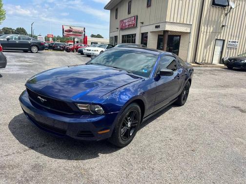 Blue 2012 Ford Mustang