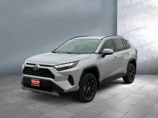 Silver Sky Metallic 2025 Toyota RAV4 Hybrid SE