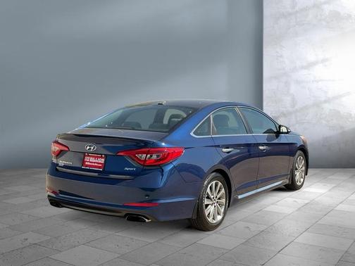 Lakeside Blue 2017 Hyundai SONATA Sport