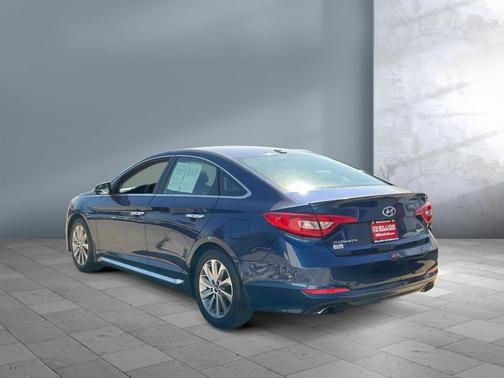 Lakeside Blue 2017 Hyundai SONATA Sport