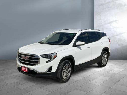 Summit White 2018 GMC Terrain SLT