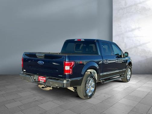 Blue 2018 Ford F-150 XLT