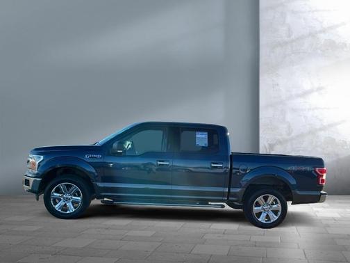 Blue 2018 Ford F-150 XLT