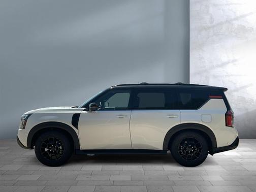 Aspen White Tricoat/Super Black 2026 Nissan Armada PRO-4X