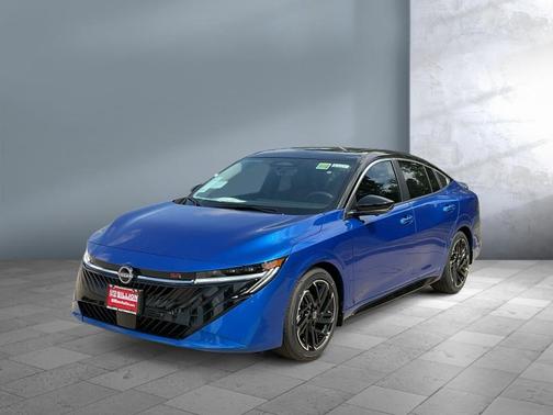 Bluestone Pearl/Super Black 2026 Nissan Sentra SR