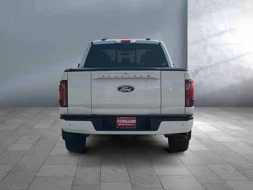 Star White Metallic Tri-Coat 2025 Ford F-150 Platinum