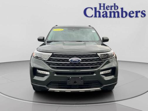 Forged Green 2023 Ford Explorer XLT