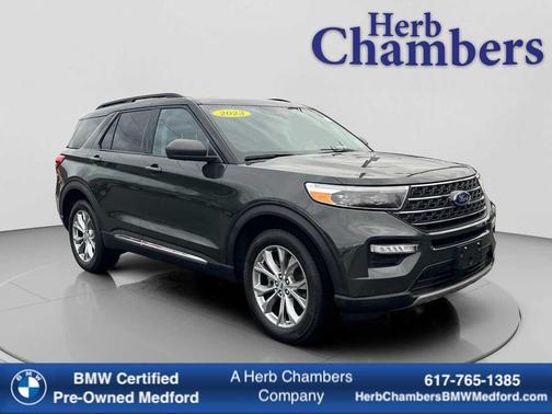 Forged Green 2023 Ford Explorer XLT