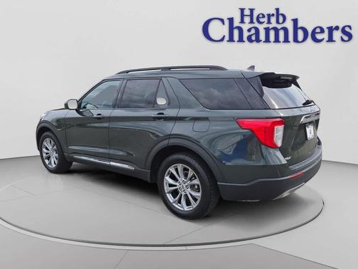 Forged Green 2023 Ford Explorer XLT