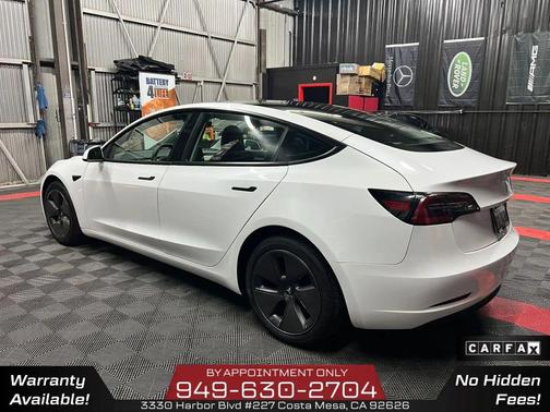White 2023 Tesla Model 3 Standard Range
