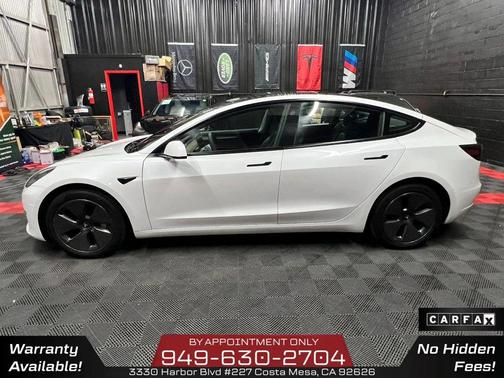 White 2023 Tesla Model 3 Standard Range