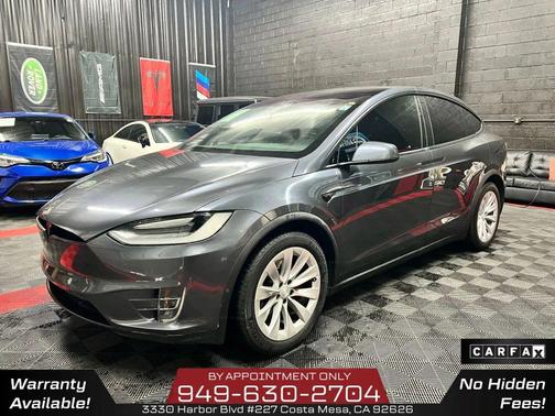 Gray 2017 Tesla Model X 100D