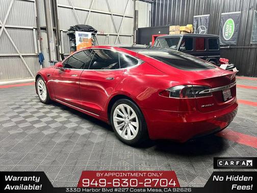 Red Multi-Coat 2017 Tesla Model S 75