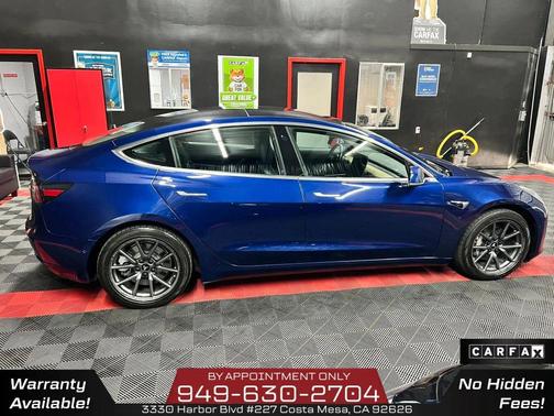 Blue 2018 Tesla Model 3 Long Range