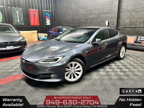 Gray 2018 Tesla Model S 75D