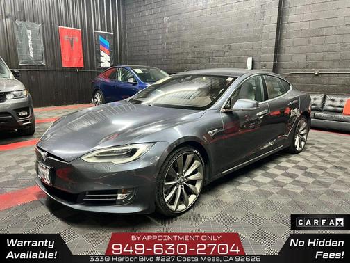 Gray 2016 Tesla Model S 75