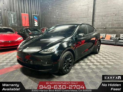 Solid Black 2020 Tesla Model Y Long Range Dual Motor All-Wheel Drive