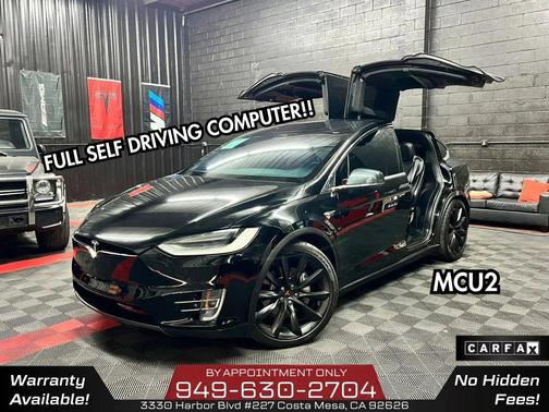 Black 2018 Tesla Model X 75D