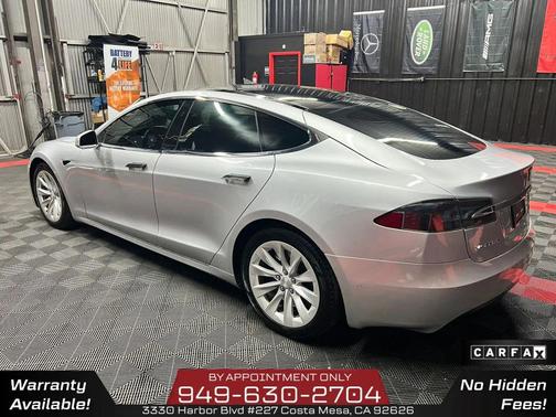 Silver 2017 Tesla Model S 90D