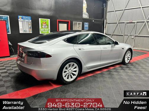 Silver 2017 Tesla Model S 90D