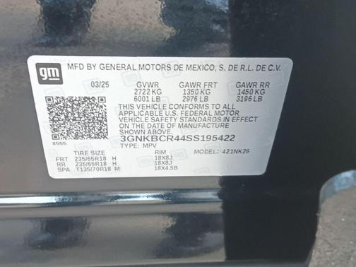 Black 2025 Chevrolet Blazer 2LT