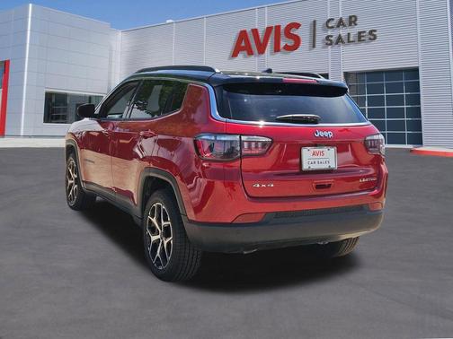 Red Hot Pearlcoat 2025 Jeep Compass Limited