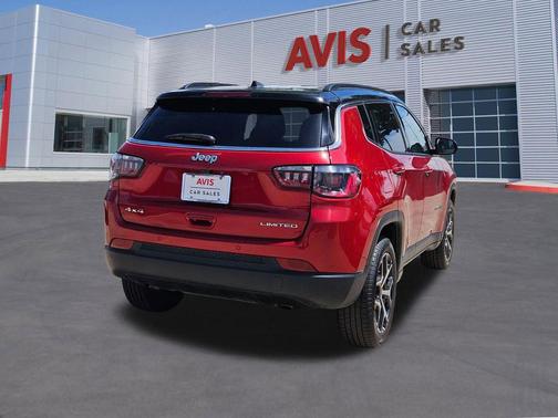 Red Hot Pearlcoat 2025 Jeep Compass Limited