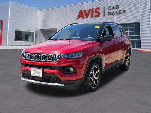Red Hot Pearlcoat 2025 Jeep Compass Limited