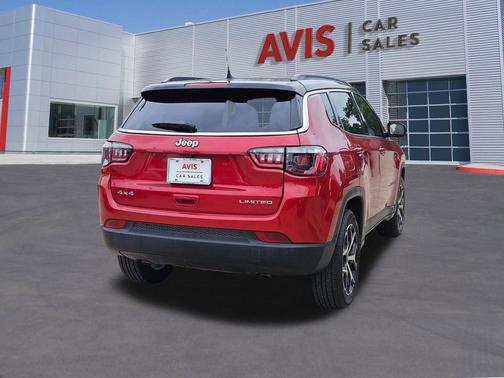 Red Hot Pearlcoat 2025 Jeep Compass Limited