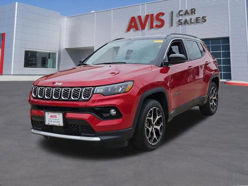 Red Hot Pearlcoat 2025 Jeep Compass Limited