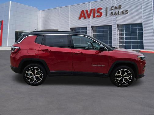 Red Hot Pearlcoat 2025 Jeep Compass Limited