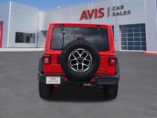 Firecracker Red Clearcoat 2025 Jeep Wrangler Rubicon