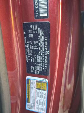 Flare Red 2025 Kia Carnival LXS