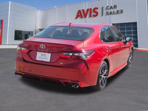 Supersonic Red 2024 Toyota Camry SE