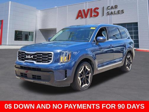 Midnight Lake Blue 2025 Kia Telluride S