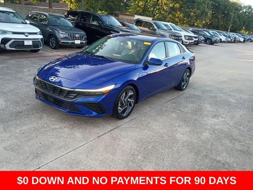 Intense Blue 2025 Hyundai ELANTRA Limited