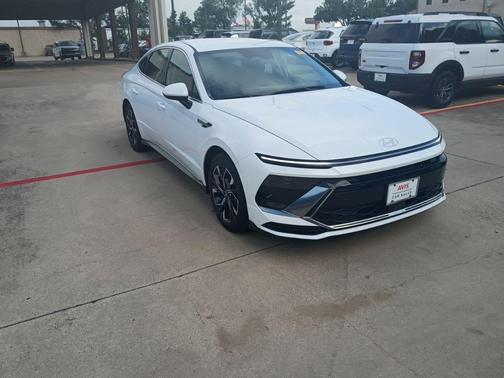 Serenity White 2025 Hyundai SONATA SEL