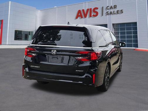 Crystal Black Pearl 2025 Honda Odyssey Sport-L