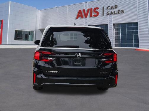 Crystal Black Pearl 2025 Honda Odyssey Sport-L