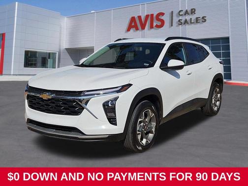 Summit White 2025 Chevrolet Trax LT