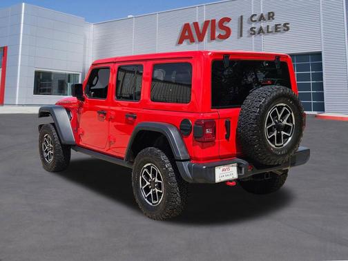 Firecracker Red Clearcoat 2025 Jeep Wrangler Rubicon