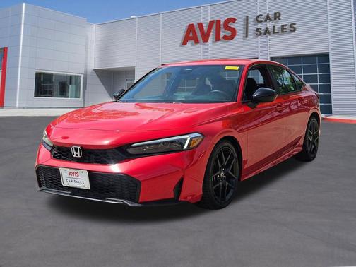 Rallye Red 2025 Honda Civic Sport