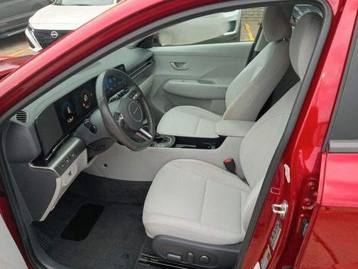 Red Metallic 2025 Hyundai KONA SEL