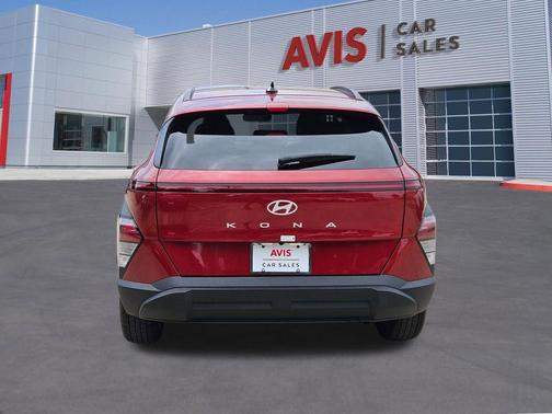 Red Metallic 2025 Hyundai KONA SEL