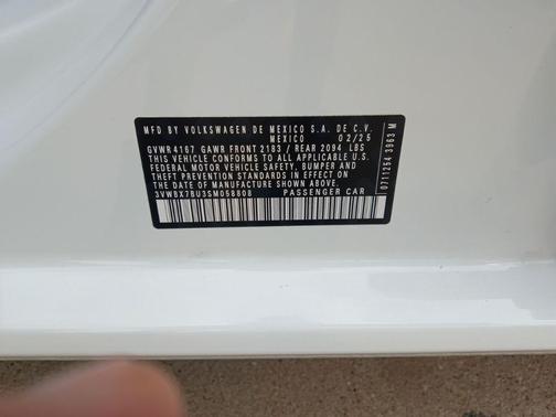 Pure White 2025 Volkswagen Jetta 1.5T Sport