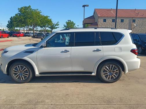 Aspen White Tricoat 2023 Nissan Armada SL 2WD