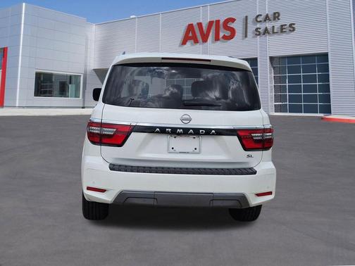Aspen White Tricoat 2023 Nissan Armada SL 2WD